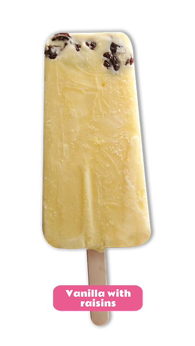 Vainilla con Pasas